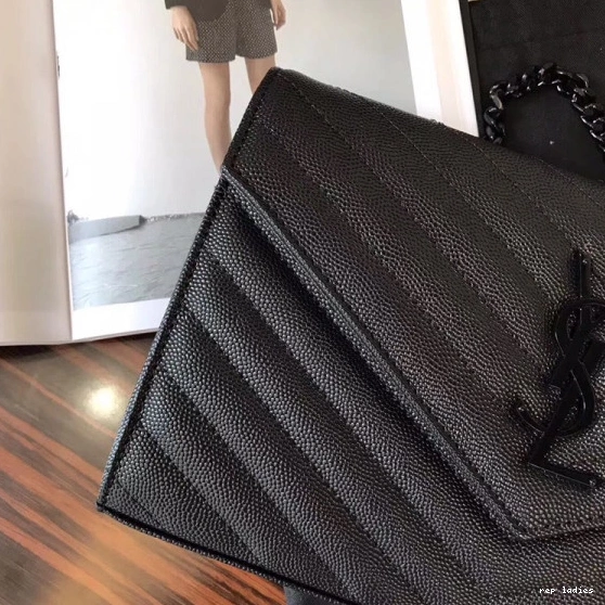 Repzbay REP MATELASSÉ CASSANDRE WALLET YSL CHAIN 0806